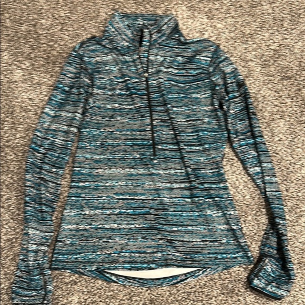 Nike Black and Blue 1/2 Zip